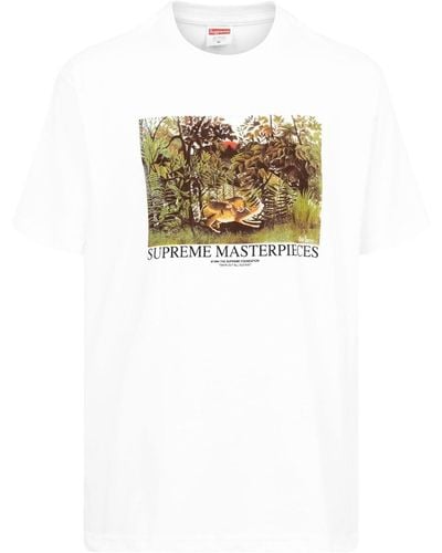 Supreme T-shirt con stampa - Bianco
