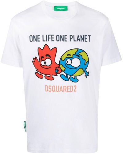 DSquared² T-shirts Men | Online Sale to 84% off - Page 11
