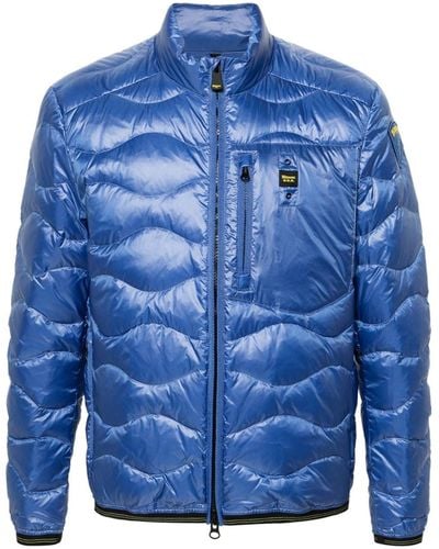 Blauer Waylon zip-up down jacket - Blau