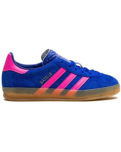 adidas Gazelle Indoor Blue/Lucid Pink Sneakers - Blau