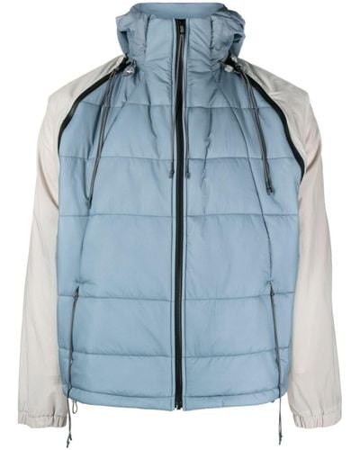 Saul Nash Transformable Puffer Jacket - Blue