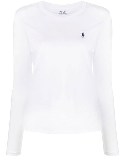 Polo Ralph Lauren Sweatshirt mit Logo - Weiß