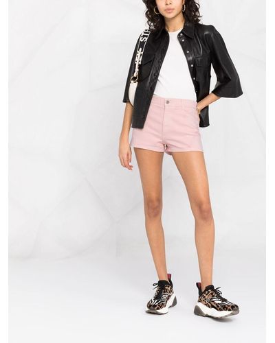 Stella McCartney Shorts mit Logo - Pink