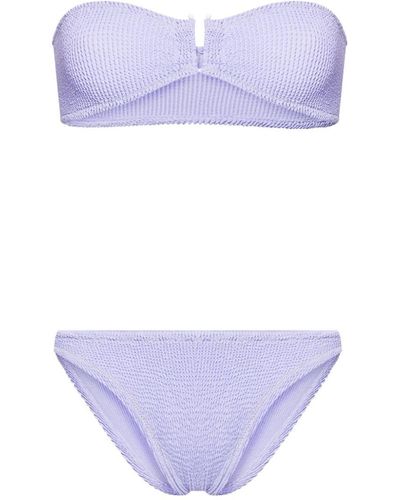 Reina Olga Ausilia Crinkled Bikini - Purple