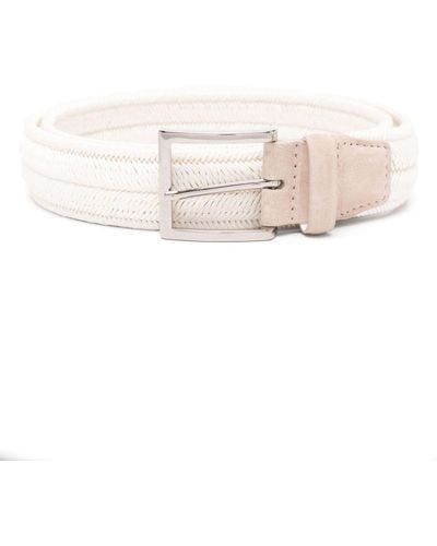 Orciani Interwoven Buckle-fastening Belt - Pink