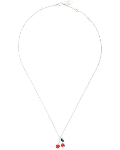 Vivienne Westwood Misty Cherry-pendant Necklace - Red