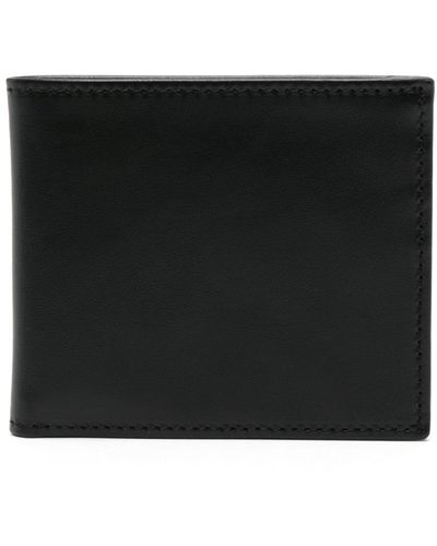Corneliani Bi-fold Leather Wallet - Black