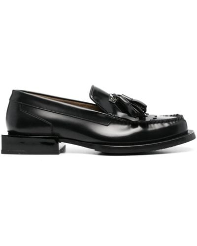 Eytys Rio Tassel-detail Leather Loafers - Black
