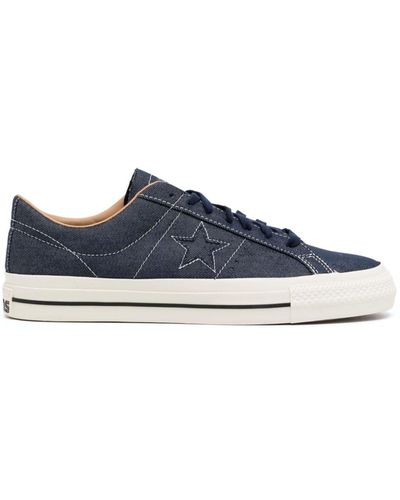 Converse One Star Pro Ox Low-top Sneakers - Blue