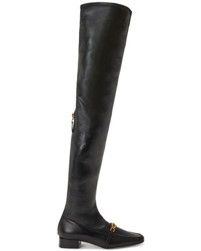 Tom Ford Over-the-knee 25mm Leather Boots - Black