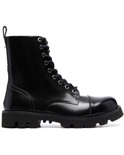 DIESEL D-konba Lace-up Boots - Black