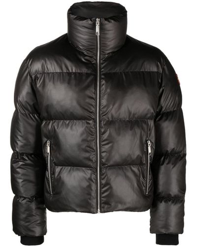 Bally Logo-patch Padded Jacket - Black