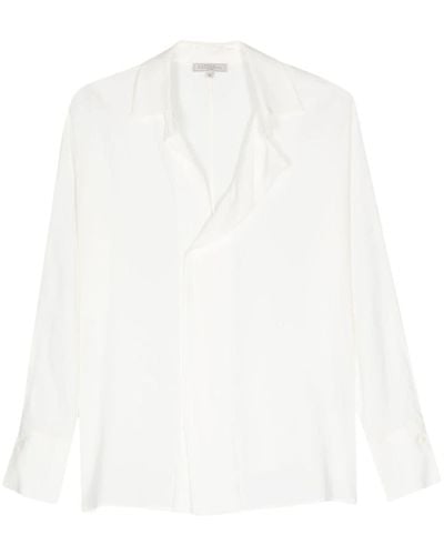 Antonelli V-Neck Blouse - White