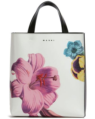 Marni Petit sac cabas Museo - Rose
