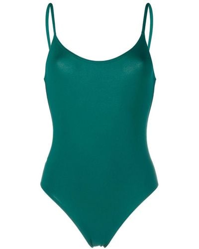 Eres Low-back One-piece Swimsuit - Green