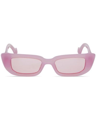 Ambush Nova Rectangle-frame Sunglasses - Pink