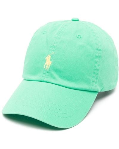 Polo Ralph Lauren Logo-embroidered Baseball Cap - Green
