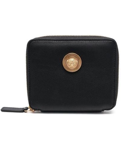 Versace ヴェルサーチェ メドゥーサ 財布 - ブラック