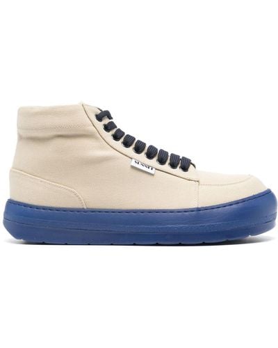 Sunnei Dreamy High-top Sneakers - Blue