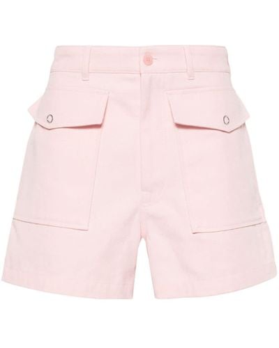 Acne Studios Kurze Twill-Shorts - Pink