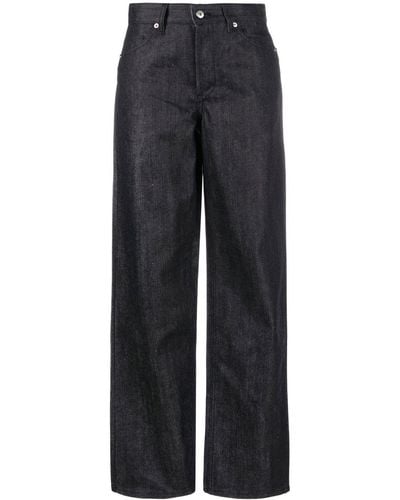 Jil Sander + High-waisted Straight-leg Jeans - Blue