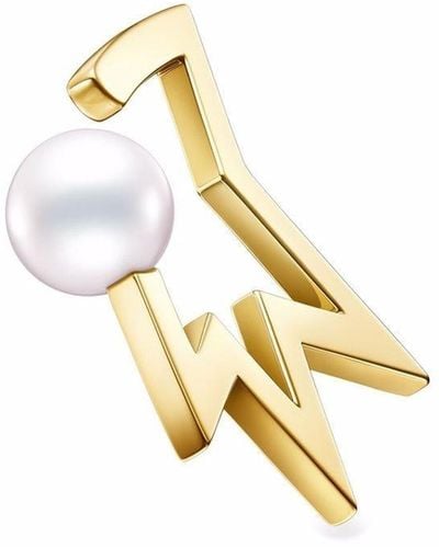 Tasaki Ear cuff Comet Plus Neo in oro giallo 18kt con perla - Metallizzato