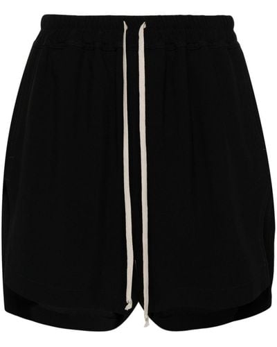 Rick Owens Shorts con coulisse - Nero
