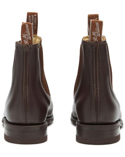 R.M.Williams Dynamic Flex Leather Boots - Brown
