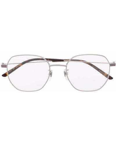Gucci グッチ・アイウェア GG1125O ラウンド眼鏡フレーム - マルチカラー