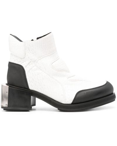 GmbH Baris 70mm Embossed Boots - White