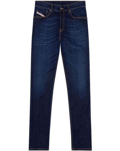 DIESEL 2023 D-finitive 09f89 Tapered Jeans - Blue