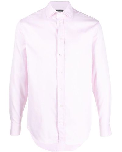 Emporio Armani Langärmeliges Hemd - Pink