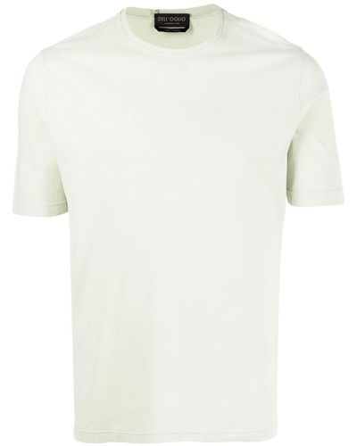 Dell'Oglio T-shirt Met Ronde Hals - Groen