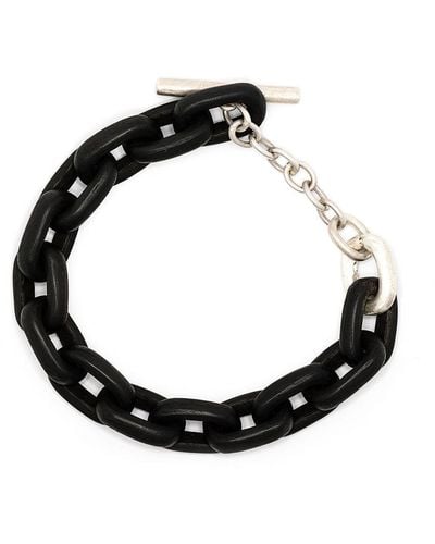 Parts Of 4 toggle Chain Bracelet - Black
