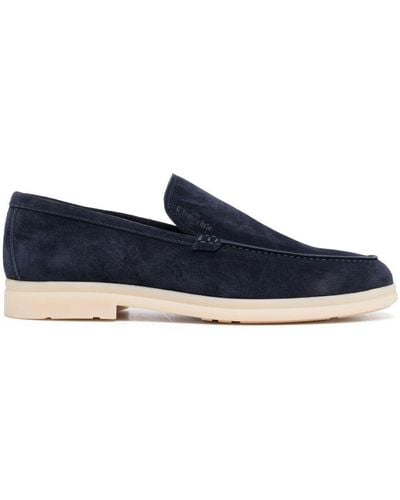 Church's Loafers Met Stiksel - Blauw