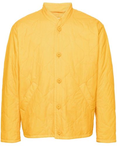 A Kind Of Guise Quilted Padded Jacket - Yellow