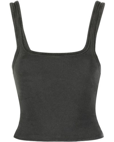 Entire studios Cropped Tank Top - Gray