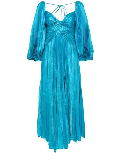 Acler Long-sleeve Dress - Blue