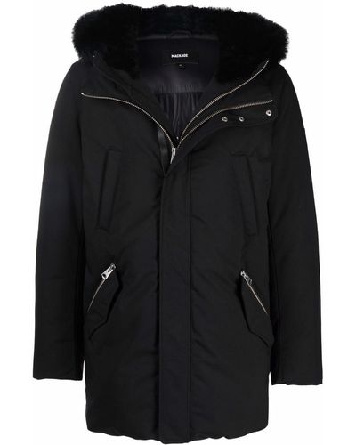 Mackage Gefütterte Edward Jacke - Schwarz