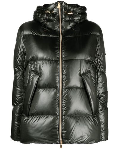 Tatras Padded Hooded Puffer Jacket - Black