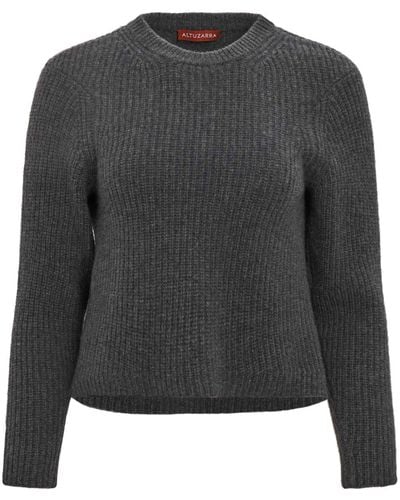 Altuzarra Neale Wool Blend Sweater - Gray