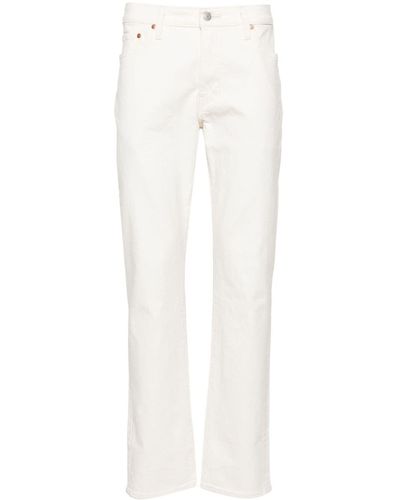 Levi's 511 Mid-rise Slim-fit Jeans - White