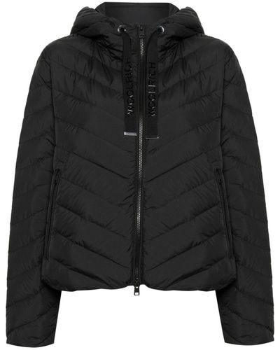 Woolrich Doudoune à chevrons - Noir