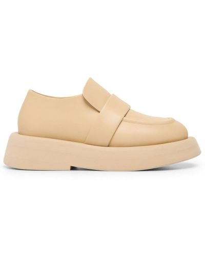 Marsèll Musona Chunky Leather Loafers - Natural