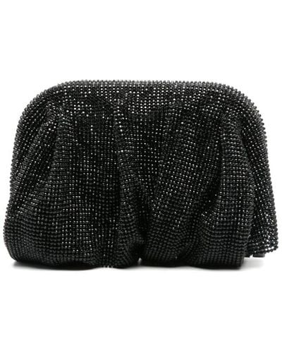 Benedetta Bruzziches Venus Petite Crystal Clutch Bag - Black