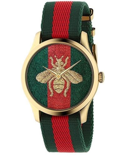Gucci Reloj g-timeless, 38 mm - Verde
