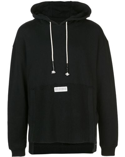 Mostly Heard Rarely Seen Inside-out Hoodie - Black