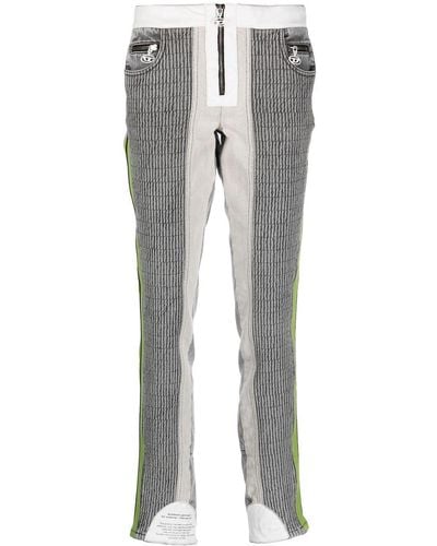 DIESEL D-vision-fsb Panelled Jeans - Grey
