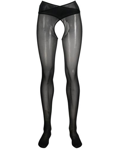 Wolford Individual 12 Stay-Hip - Schwarz