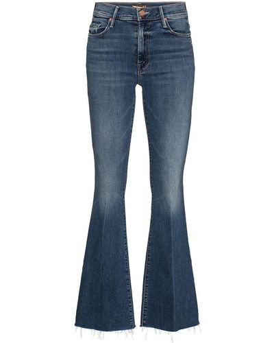 Mother The Weekender Flared Jeans - Blue